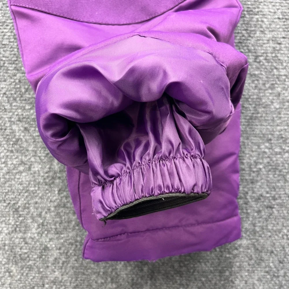 SwissTech Winter Snow Bibs Insulated Waterproof Pretty Purple Ski Pants